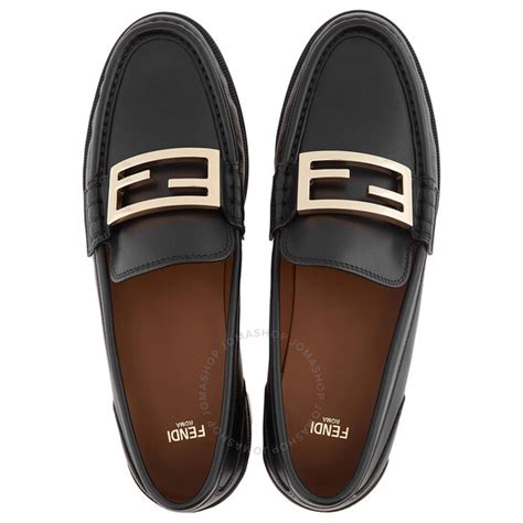 fendi calcetines|FENDI Baguette Leather Loafers .